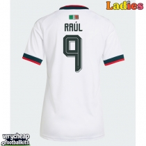 Mexico Raul Jimenez #9 Replica Away Shirt Ladies World Cup 2026 Short Sleeve